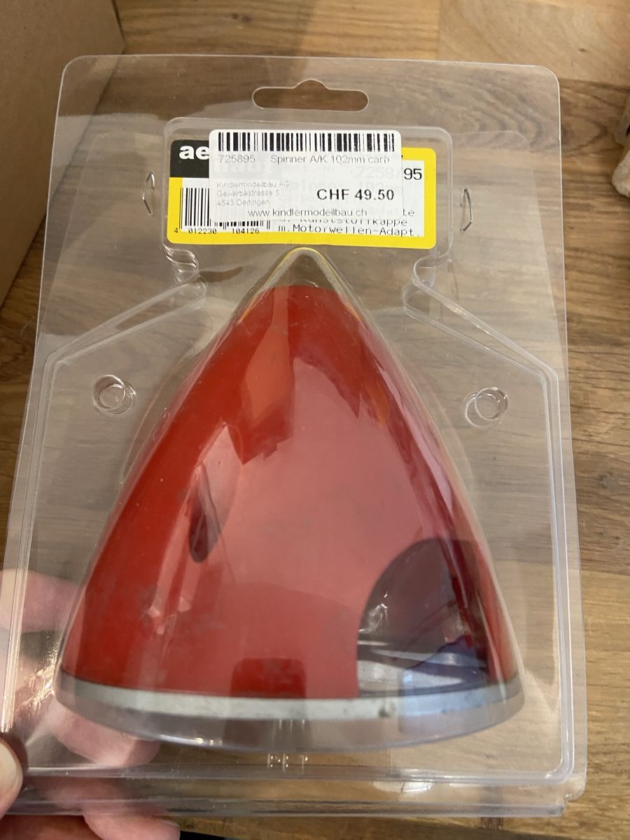 Modellismo RC: Verschiedene Spinner Originalverpackt und gebraucht – Nuovo e nell'imballaggio originale da Pratteln venduto da Arthband 8