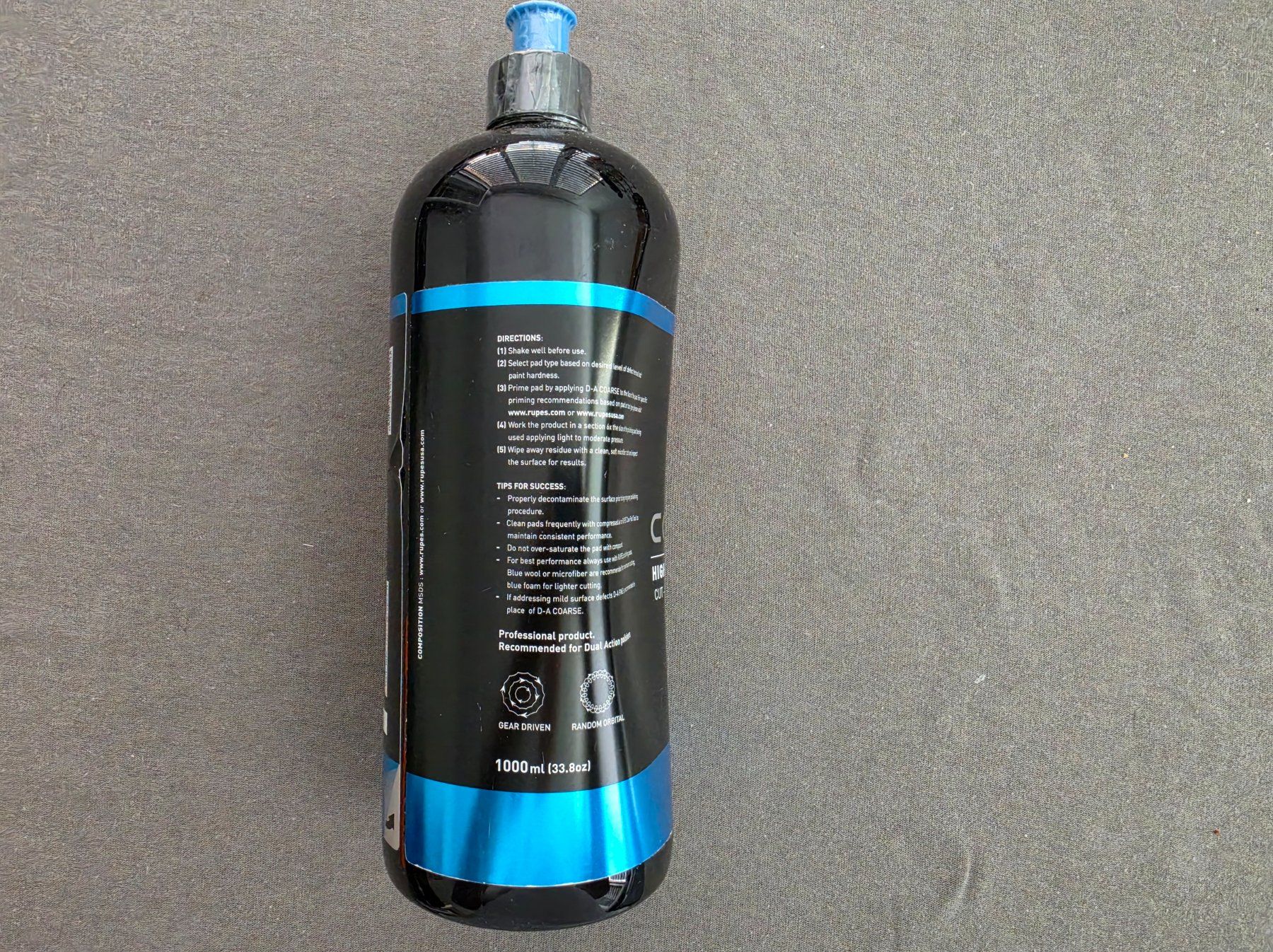 Prodotti per la cura: Rupes D-A Coarse High Performance Polierpaste Flasche 1Liter – Nuovo e nell'imballaggio originale da Safenwil venduto da gudda 1