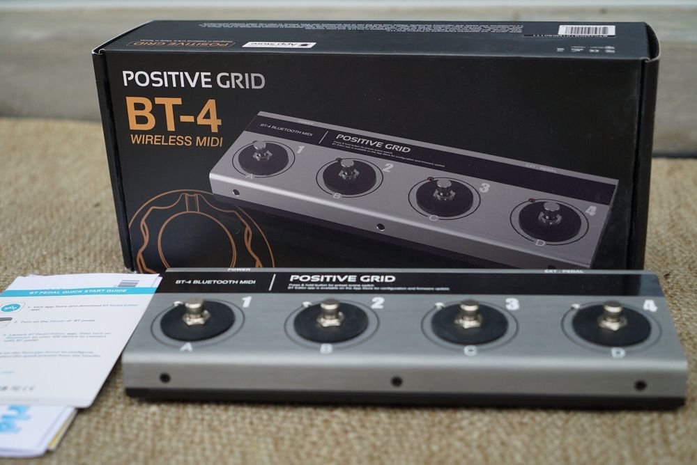 Positive Grid BT4 Bluetooth MIDI Pedal | Kaufen auf Ricardo
