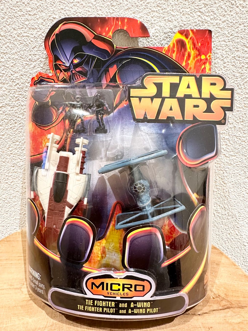 Star Wars Statuette: Hasbro 2005 Star Wars Micro Machines Space Tie Fighter AWing – Nuovo e nell'imballaggio originale da Baar venduto da Mic_vL
