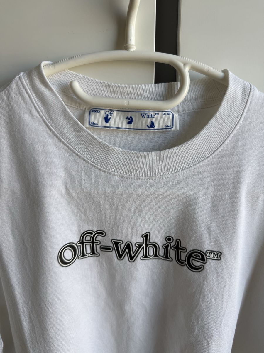 Off-White T-shirts: Off White White Tee – D'occasion à Genève par luc_5q8p 1