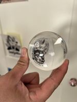 Glaskugel zum Fotografieren