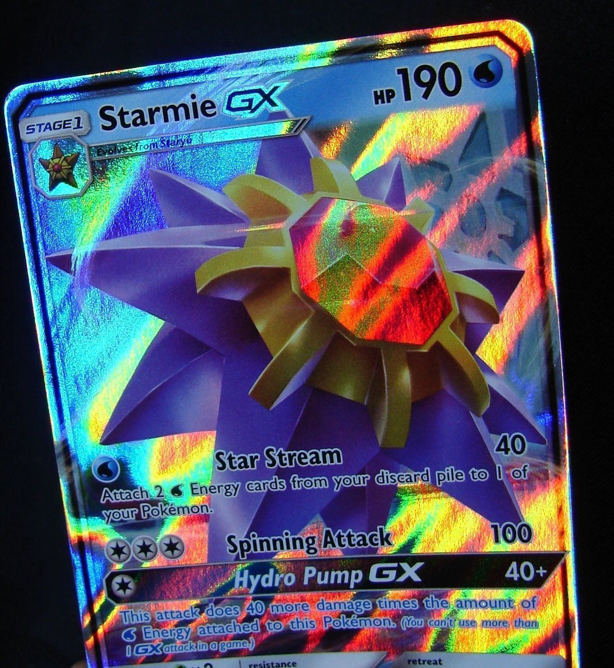 Pokémon Carte collezionabili: Starmie GX Ultra Rare - Mint        /155 – Nuovo (secondo la descrizione) da Rümlang venduto da coh_87ww 2