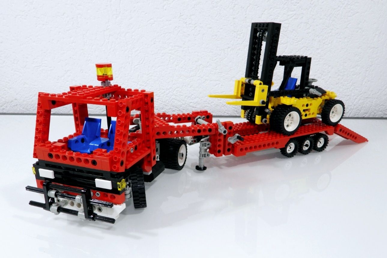 Lego Kit di costruzioni: LEGO TECHNIC 8872 TIEFLADER MIT HUBSTAPPLER – Usato da Turbenthal venduto da Ddanuh 5