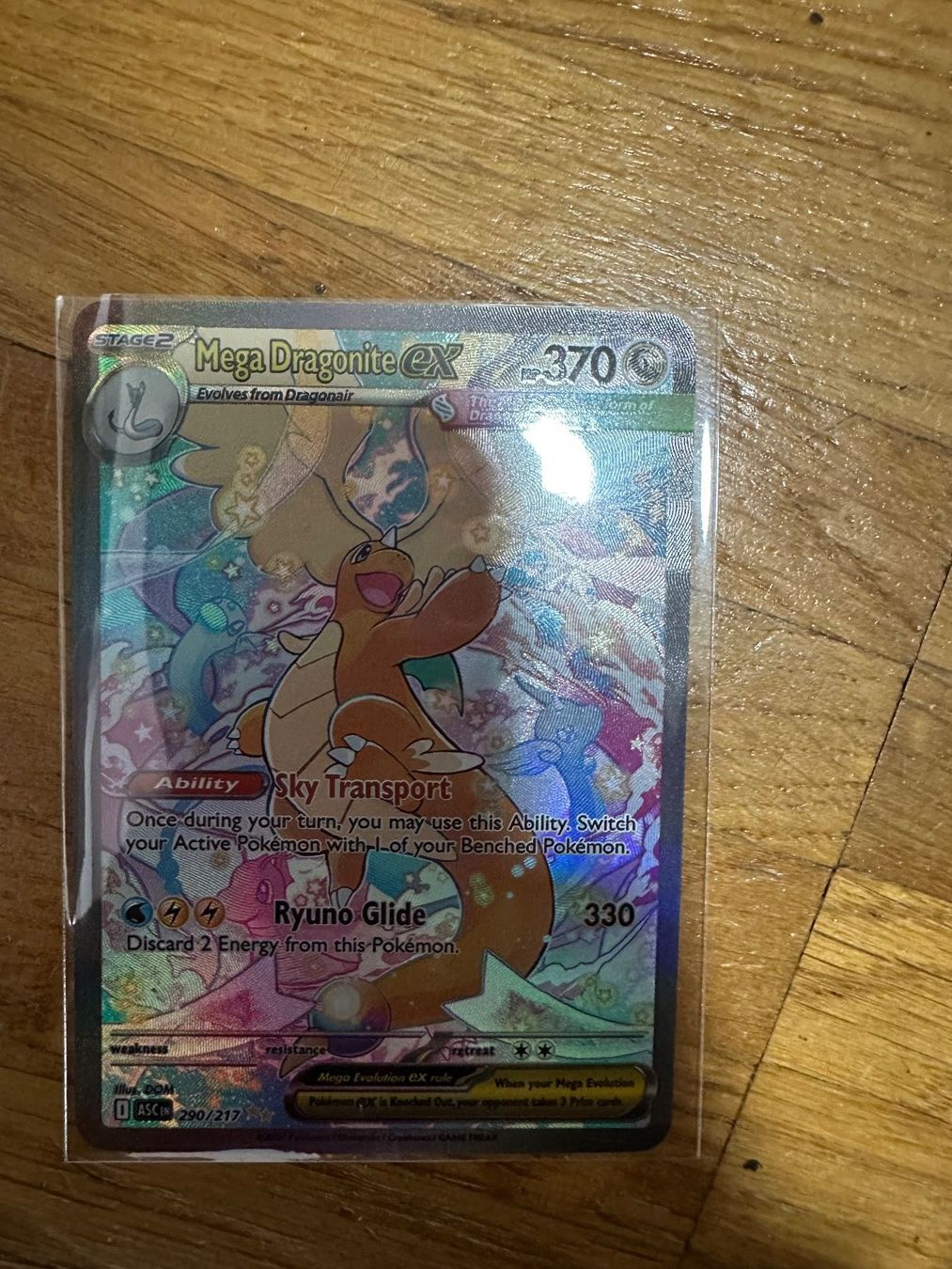 Pokémon Sammelbilder & Trading cards: Pokémon Mega Dragonite EX 290/217 – Gebraucht aus Montreux von Lilmeyko 1