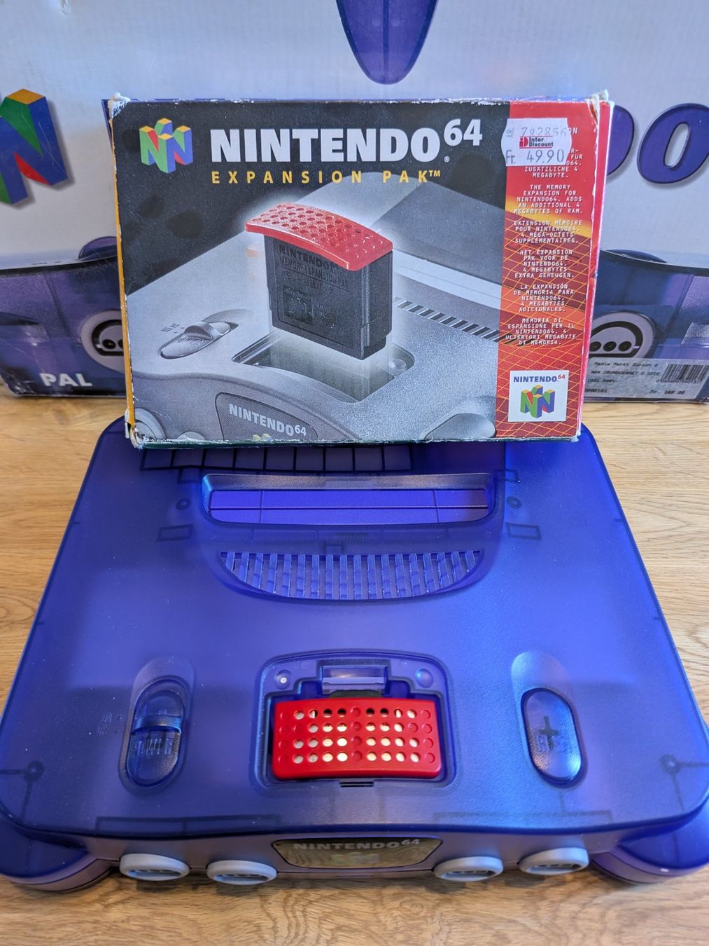 Nintendo Console: Nintendo 64 Originalverpackt mit Exp. Pack – Usato da Schaffhausen venduto da Loxly97 2