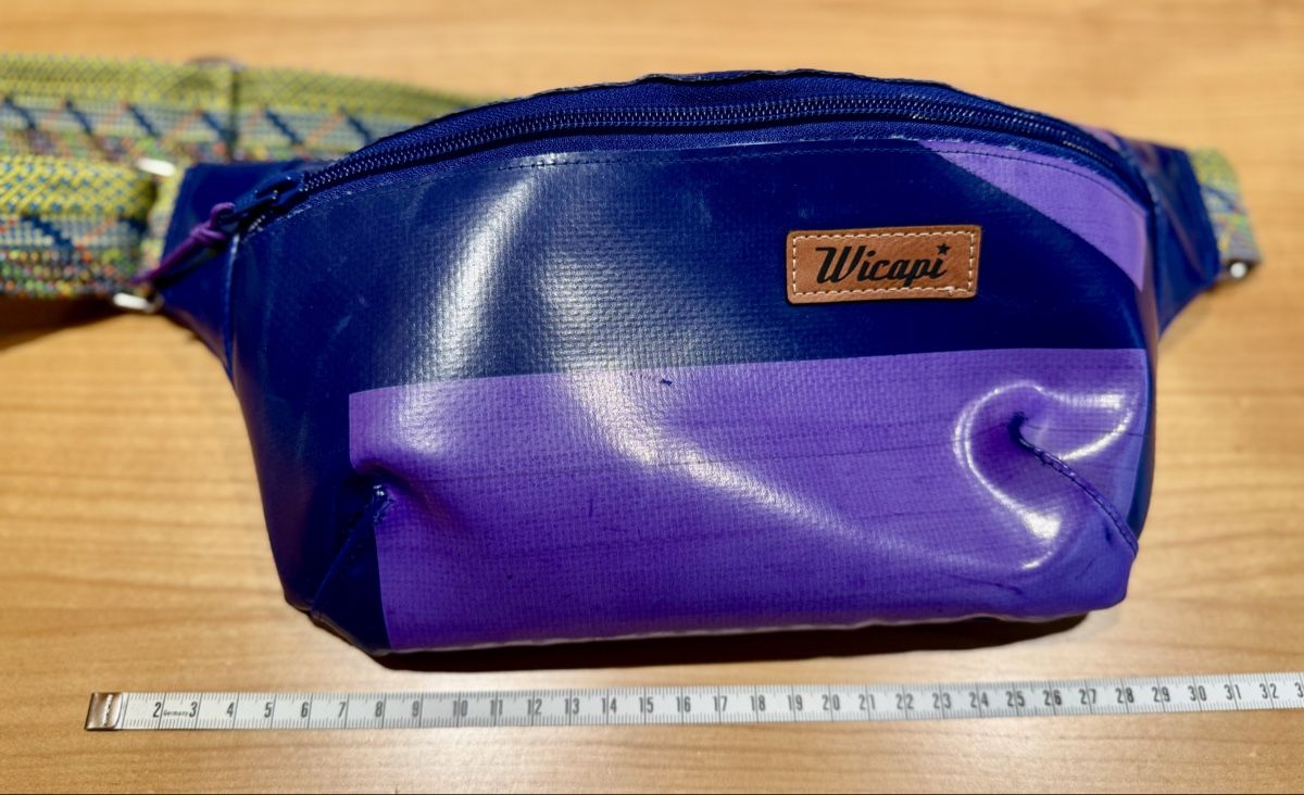 Borse: Hüfttasche / Bumbag Wicapi in Lila/Blau – Nuovo (secondo la descrizione) da Rüti ZH venduto da MapleLeaf62 5