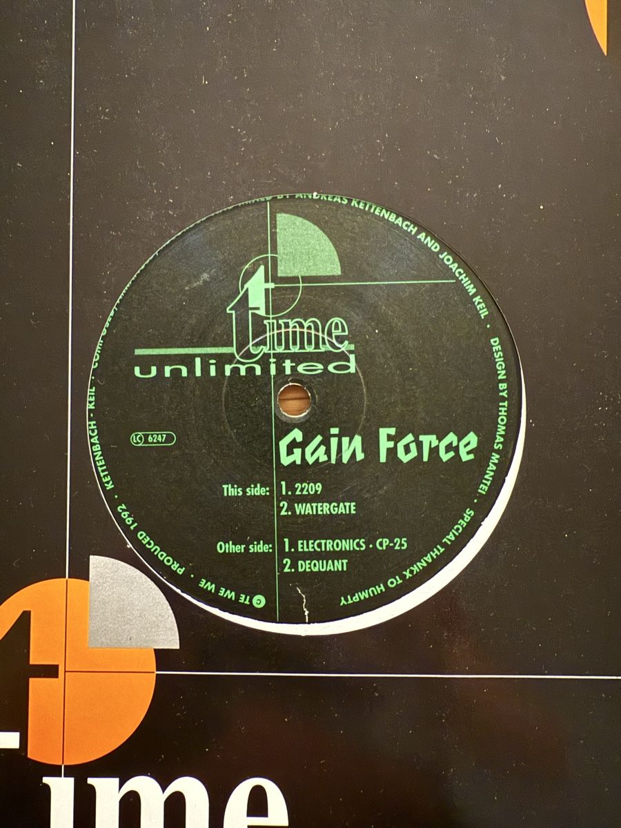 Dischi in vinile: Gain Force - Electronics (CP25) – Usato da Grafstal venduto da cacau25