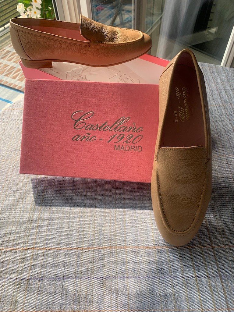 Chaussures femmes: Castellano Loafer  aus Raffia GENOVA – D'occasion à Oberrieden par rhidybli