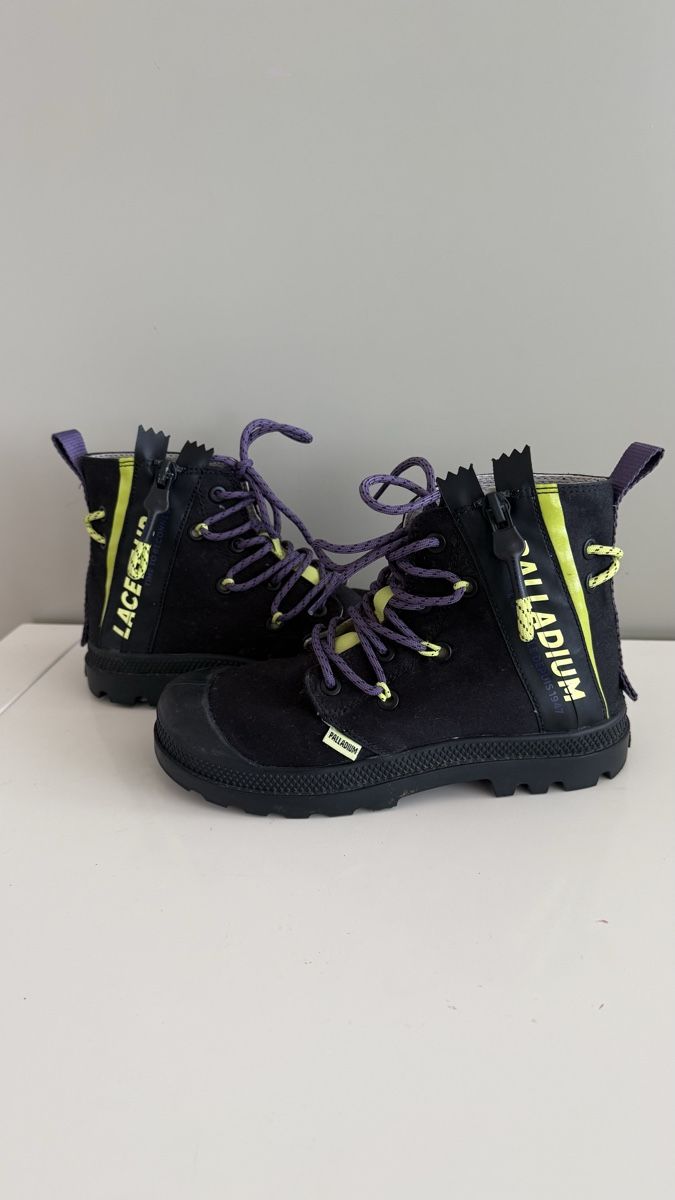 Palladium Scarpe da uomo: Palladium Boots Größe 31 - Schwarz Unisex – Usato da Winterthur venduto da -BeHappy24- 6