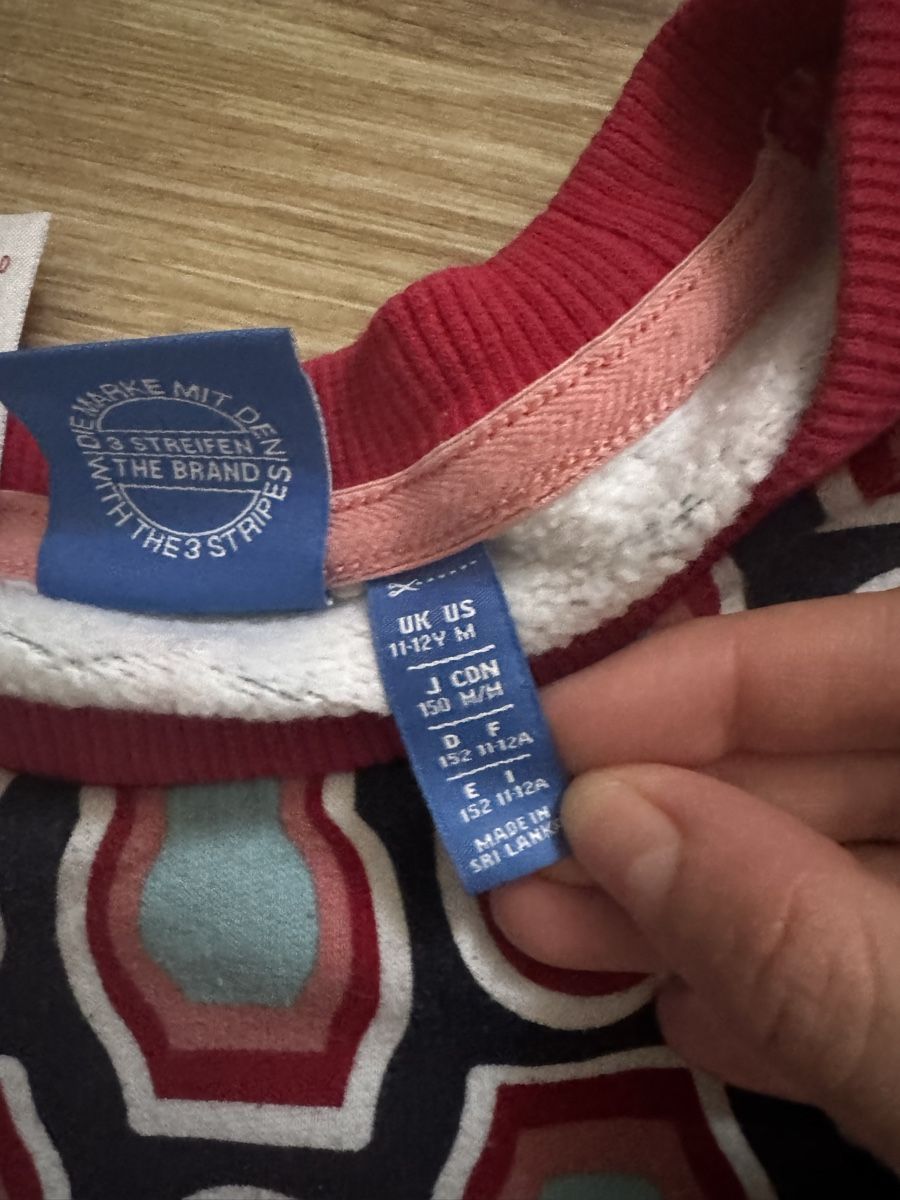 Adidas Maglioni & Felpe: Adidas Retro Muster Pullover, Gr. 152, Top Zustand! – Usato da Jona venduto da rob_kpp9 1