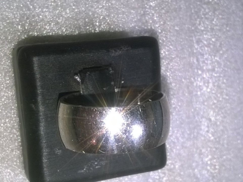 Anelli: ring edelsthal,,silber farbe,,,glanzig – Nuovo (secondo la descrizione) da Basel venduto da bijoutrie_4