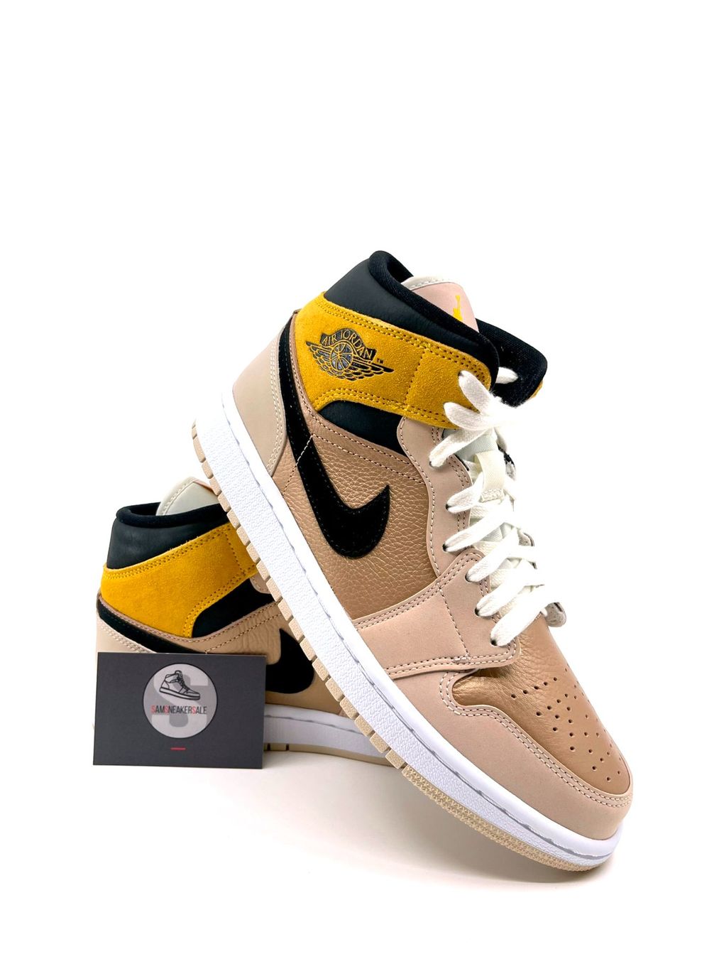 Jordan Scarpe da uomo: Jordan 1 Mid SE Particle Beige Grösse EU 38 – Nuovo e nell'imballaggio originale da Küsnacht ZH venduto da SamSneakerSale