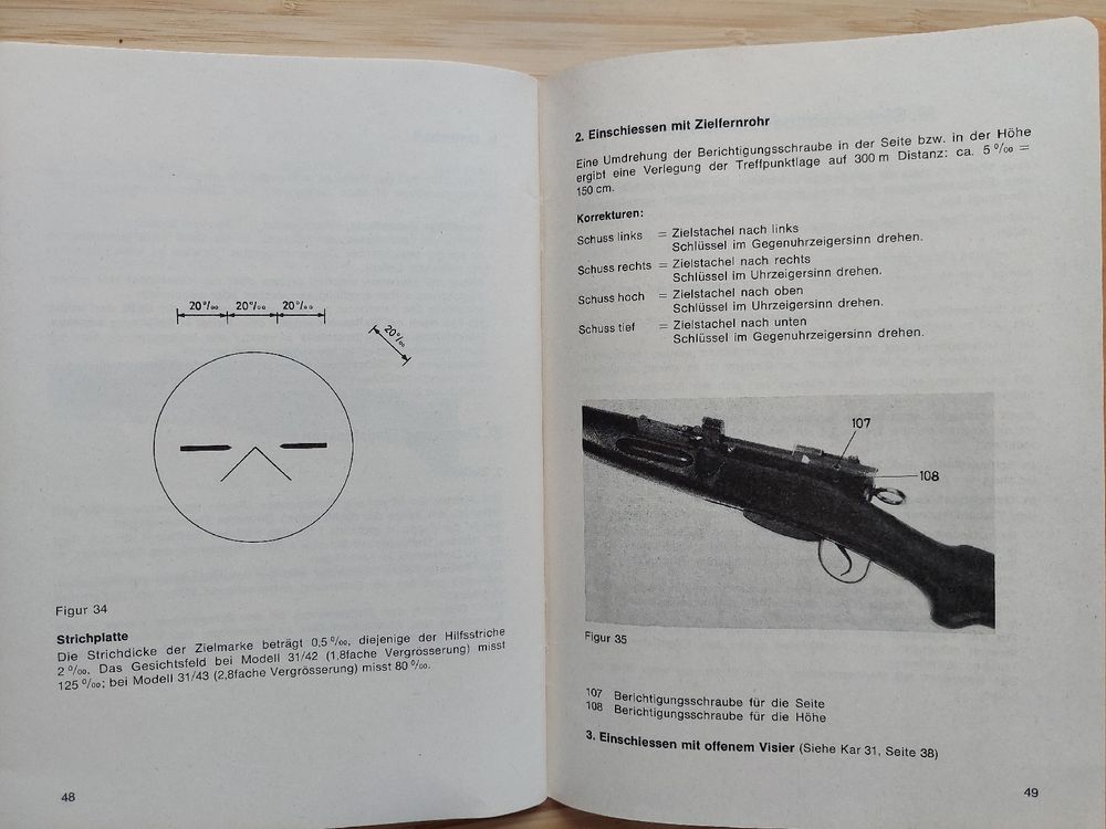 Anleitung für Waffenmechaniker Karabiner 31 und Zf Kar 42/43 (Gebraucht ...