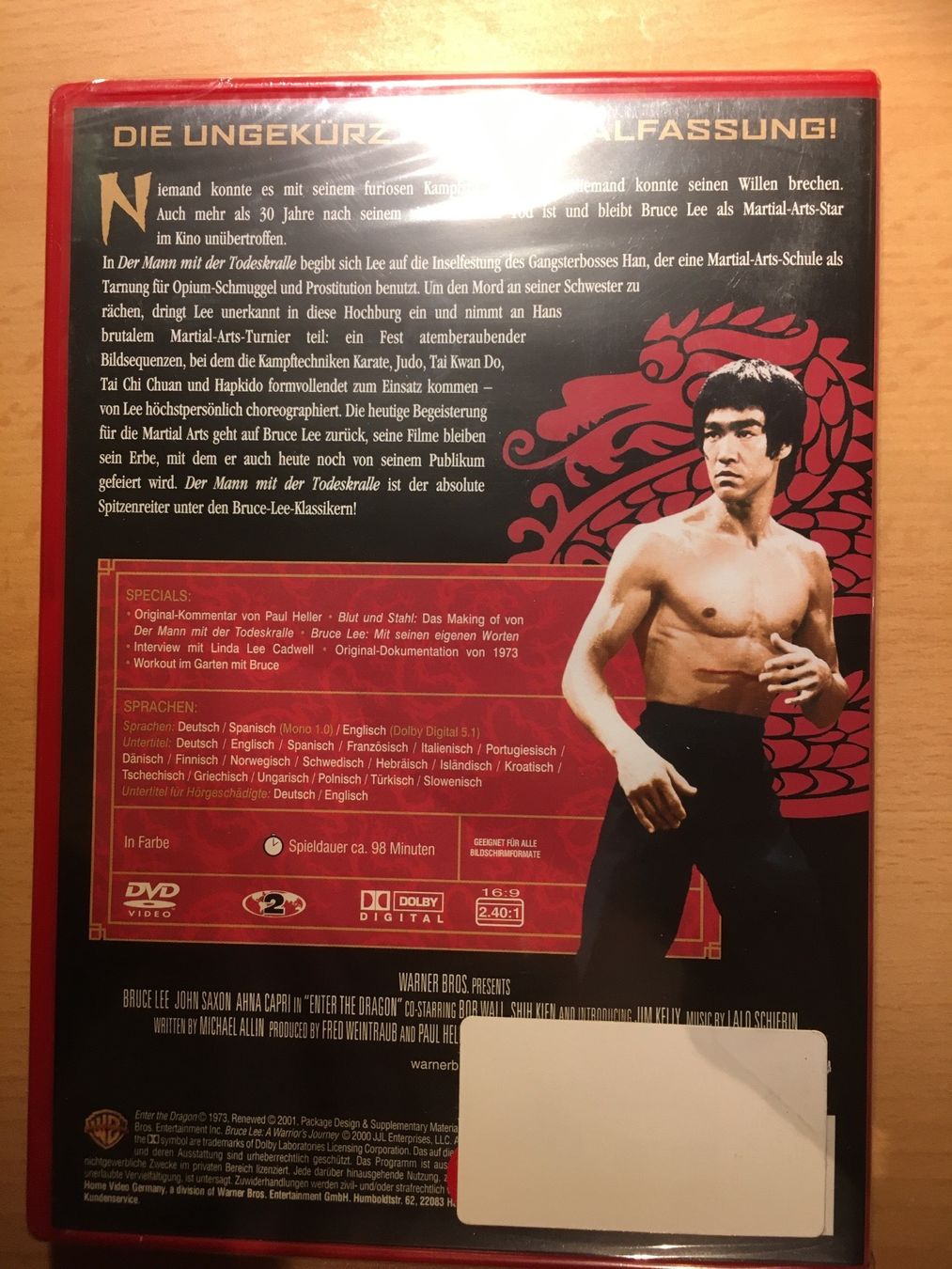 Tutti i DVDs: Der Mann mit der Todeskralle – Nuovo e nell'imballaggio originale da Konolfingen venduto da link09 2
