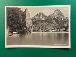 Schillerstein und Brunnen