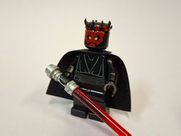 Darth Maul - Horns and Cape, Plain Legs sw0323