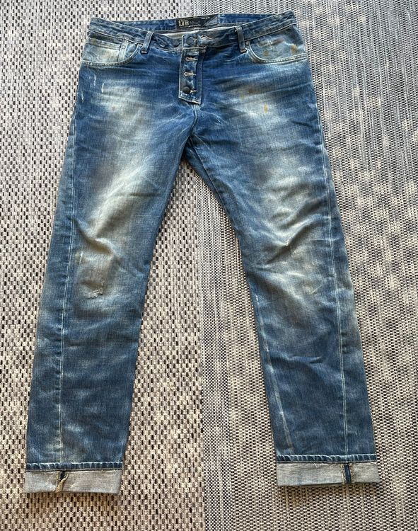 LTB Jeans Uomo Tinman 400 - Bootcut Mid Rise, Blu, Taglia W29L32