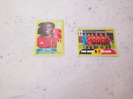 Sticker J. Doku & Team Belgium WM 2026 (Panini) 2 Stk.