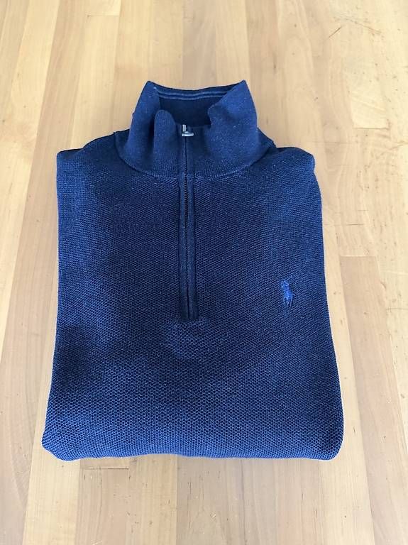 Maglioni & Felpe: Ralph Lauren Zip-Pullover, marineblau, Grösse S – Usato da Bäch SZ venduto da Captein 1