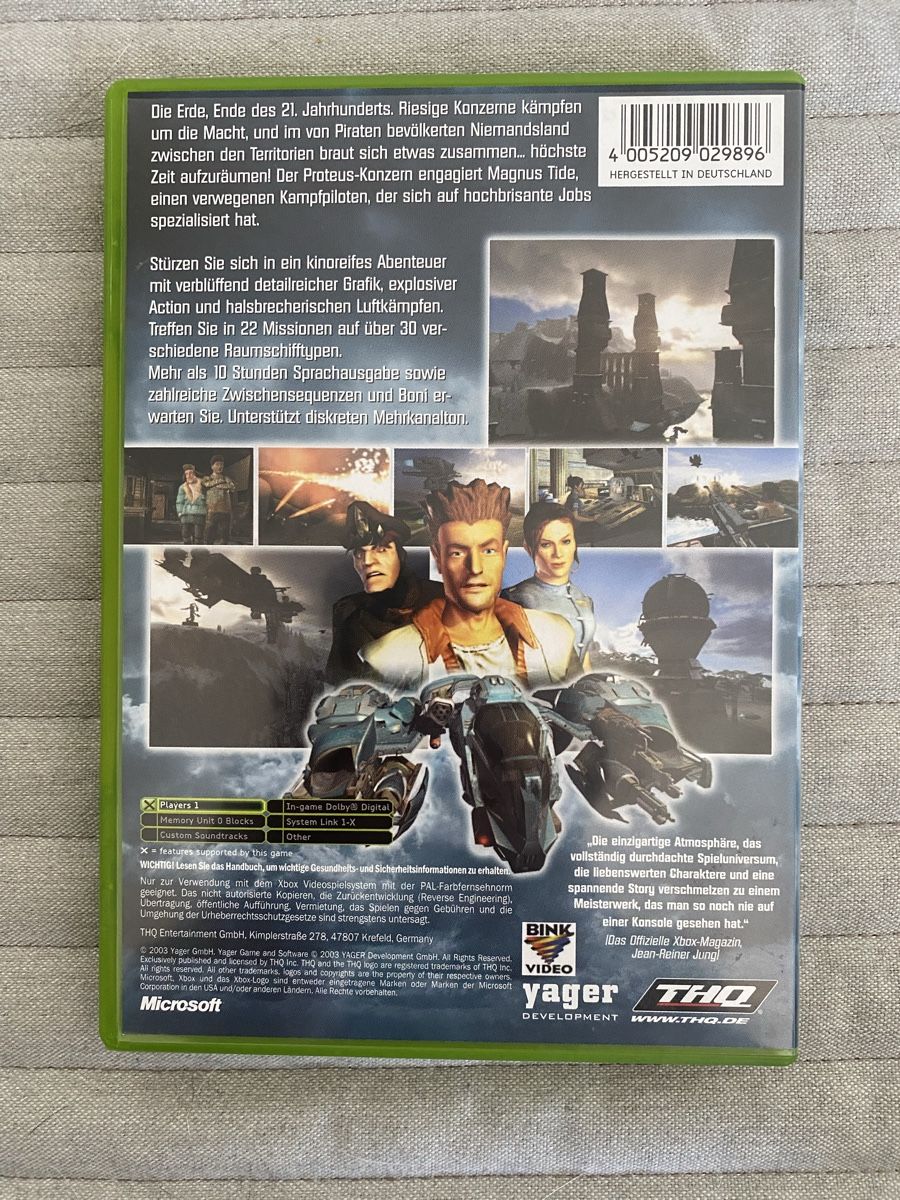 Microsoft Giochi: Yager für Xbox – Usato da Thunstetten venduto da Virus_33 2