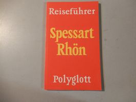 Reiseführer Spessart Rhön Polyglott Wanderführer Vintage