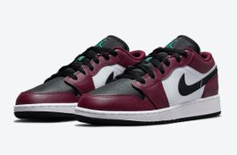 AIR JORDAN 1 Low Gs "Dark Beetroot Roma Green"