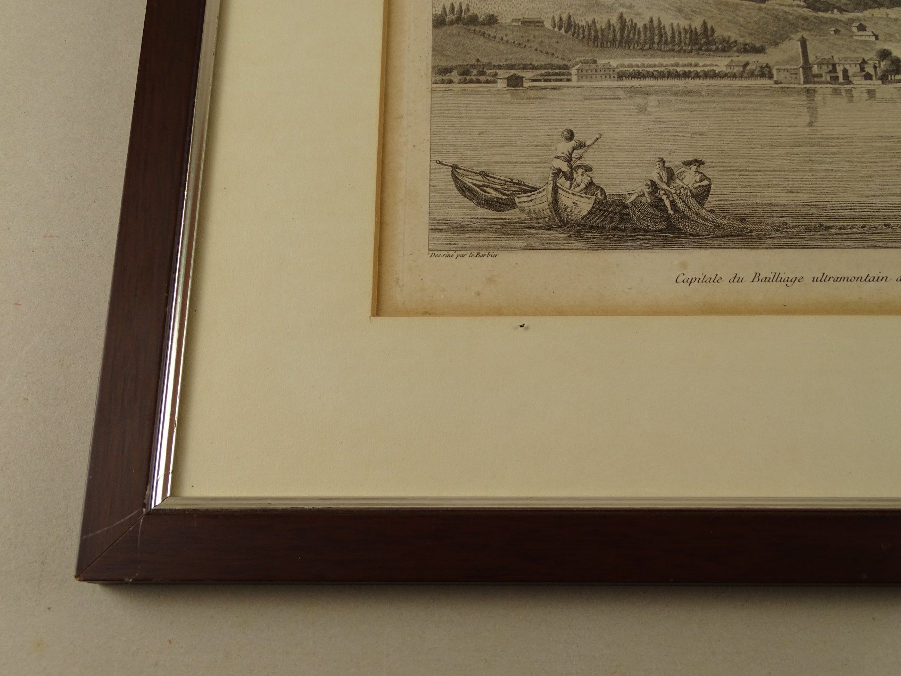 Stiche: LUGANO, KUPFERSTICH UM 1780 – Gebraucht aus Grüningen von Kartensammler 4