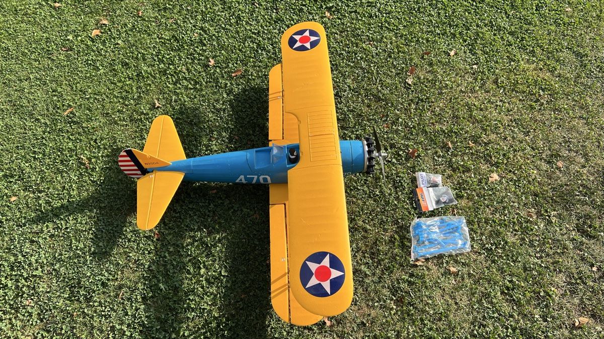RC Modellbau: RC Flugzeug Stearman PT-17 EPO 1200mm – Gebraucht aus Ebikon von immo-th 1