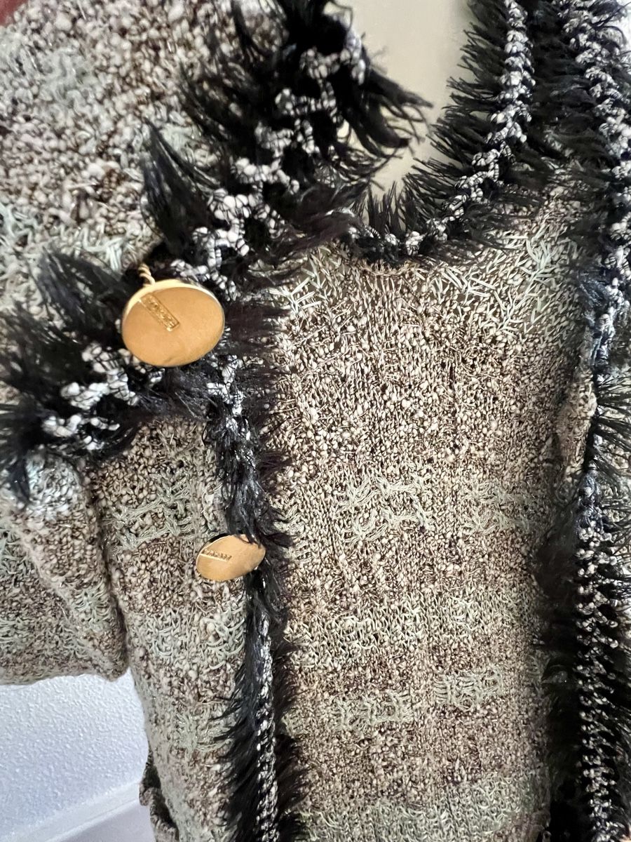 Costumi: ESCADA Tweedkleid mit Jacke, Kleid Gr. 36 / S – Usato da Basel venduto da Bettybooo 6