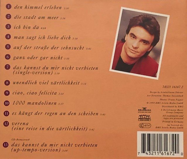 CD: Danny Davis - Ganz oder gar nicht – Usato da Grüningen venduto da azulmarron 1