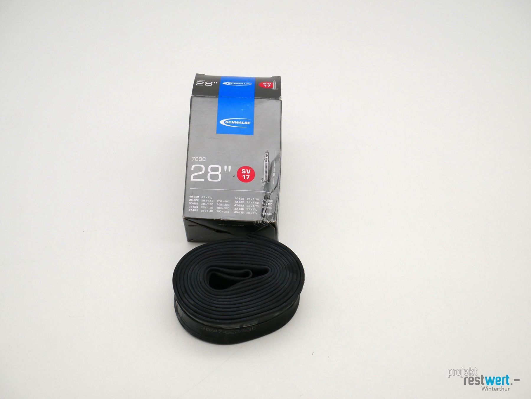 Pezzi di ricambio: SCHWALBE SV17 Fahrradschlauch – Nuovo (secondo la descrizione) da Winterthur venduto da Restwert_Winterthur