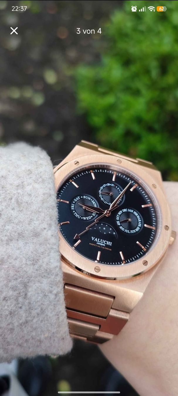Bracciali & Braccialetti: Herrenuhr 40mm Rose – Nuovo (secondo la descrizione) da Ossingen venduto da kro_nrz6 2