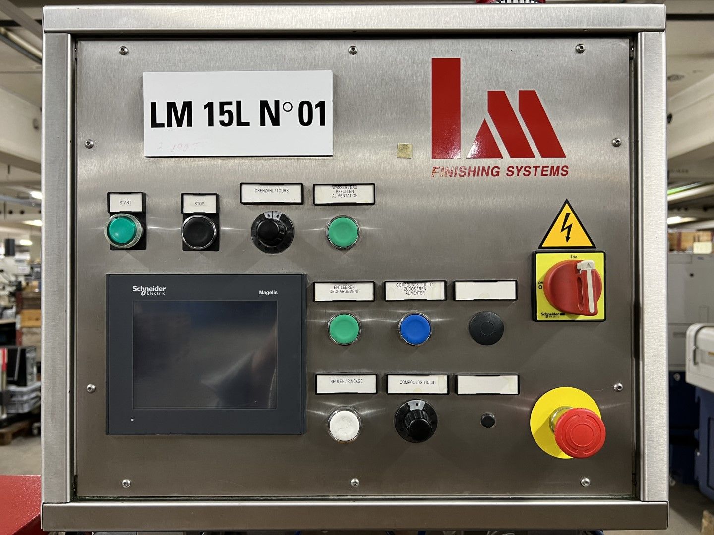 Altro per industria metallurgica: LM Turbo 15 Gleitschleifanlage – Usato da Zuchwil venduto da dragosmd-maschinen 1