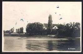 Foto-AK Altnau, Teilansicht vom Wasser a