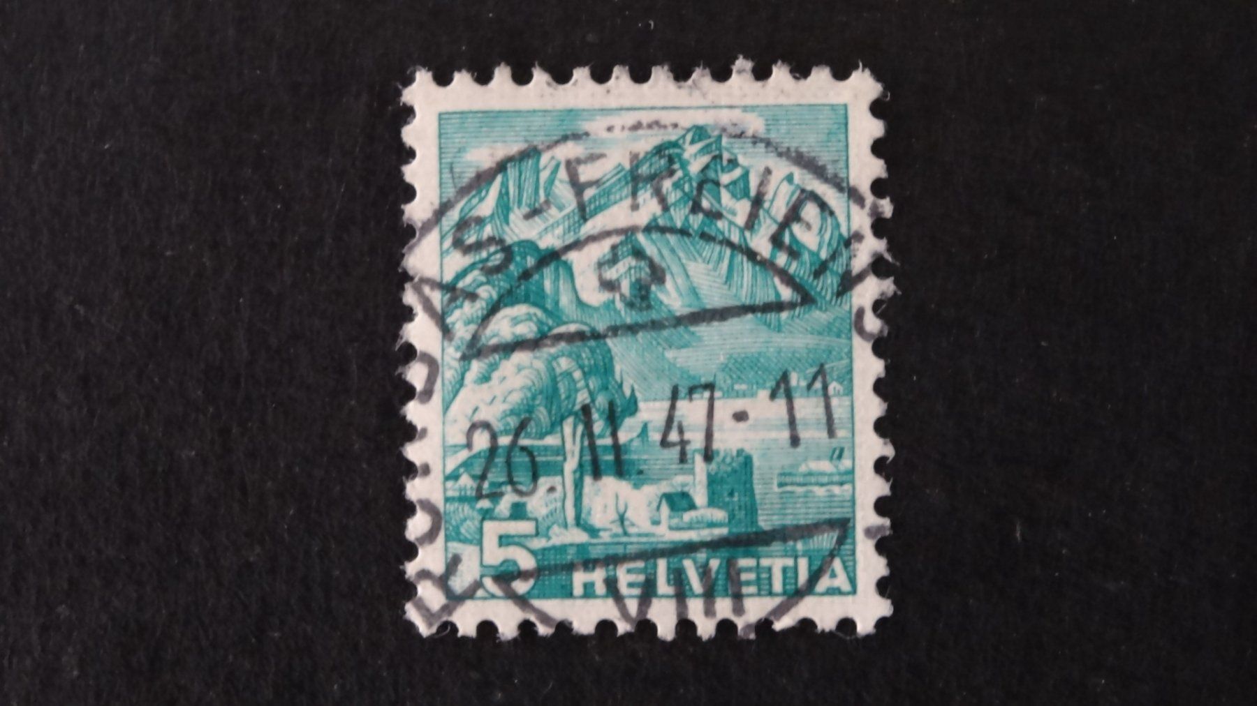 Tutti i francobolli: Vollstempel RORBAS - FREIENSTEIN  26.II.47    79 – Usato da Anwil venduto da C-DAIHA