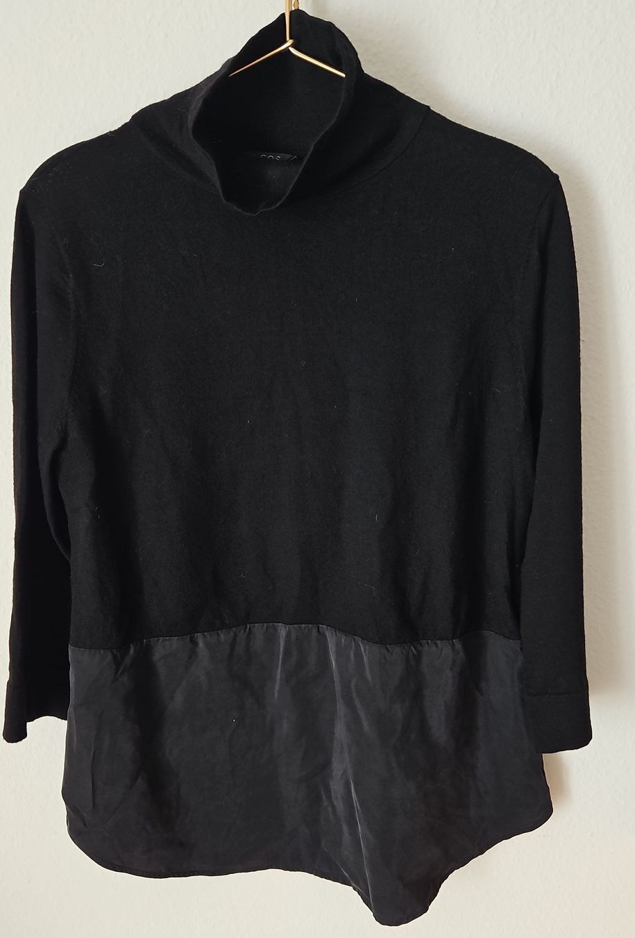 Cos Maglioni & Felpe: COS Rollkragenpullover, Wolle/Seide, Schwarz, Gr. S – Usato da Basel venduto da lar_7c62