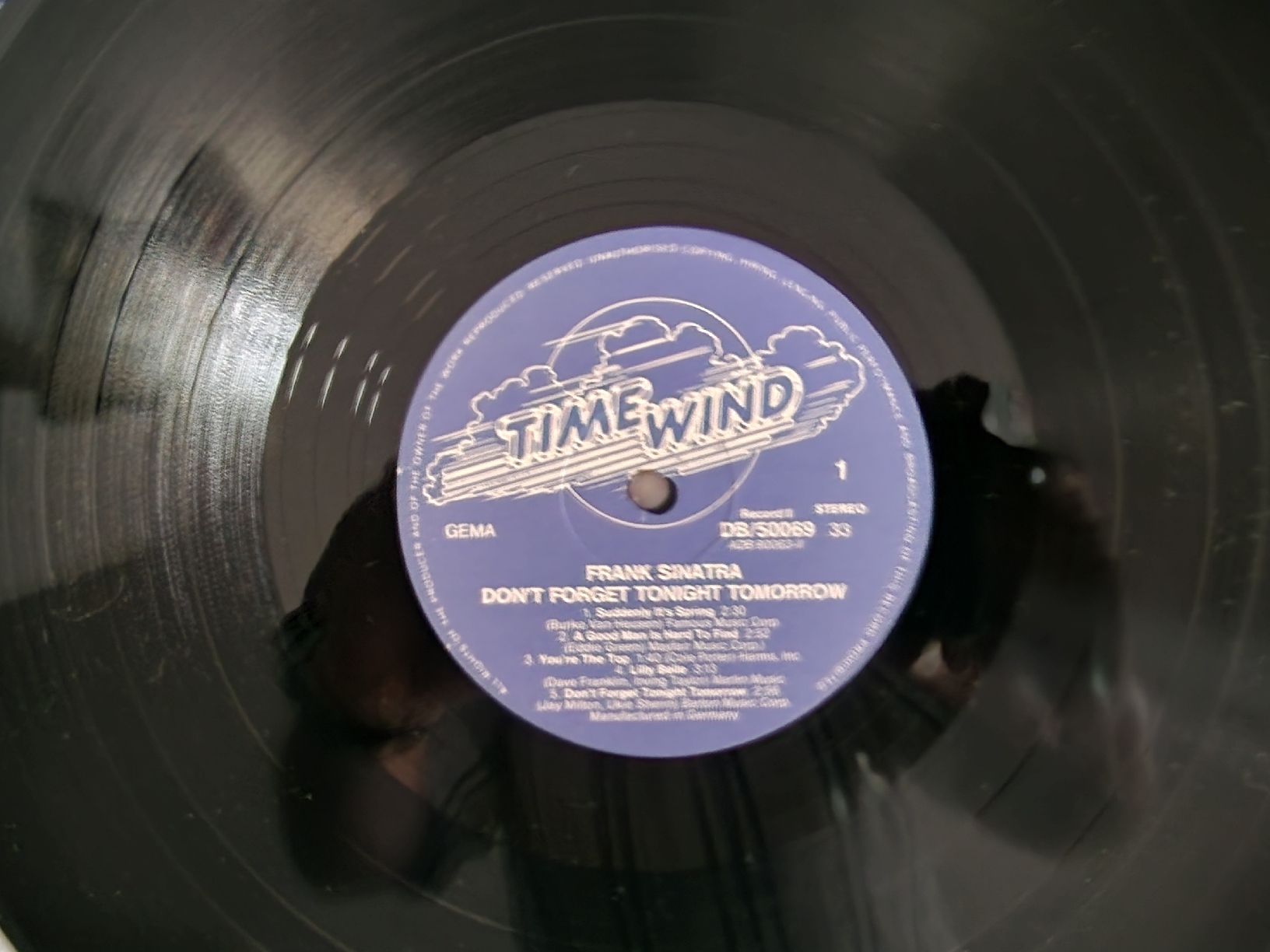 Dischi in vinile: Frank Sinatra - Don't Forget Tonight Tomorrow – Usato da Pfaffnau venduto da gunport 4