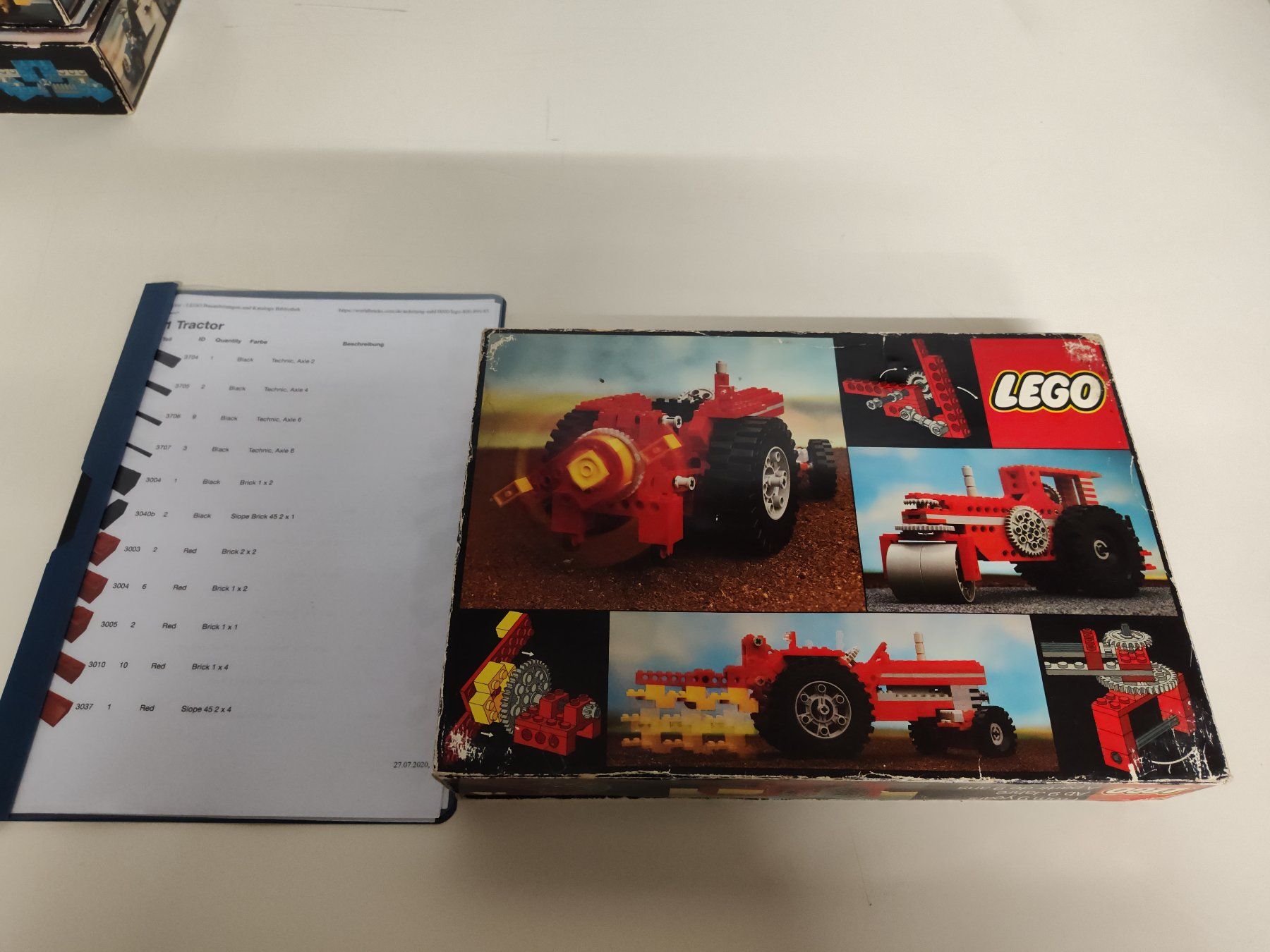 Lego Kit di costruzioni: LEG0 Technic 851 Traktor, original Verpackung & Anleitung – Usato da Bern venduto da WE_ARE 1