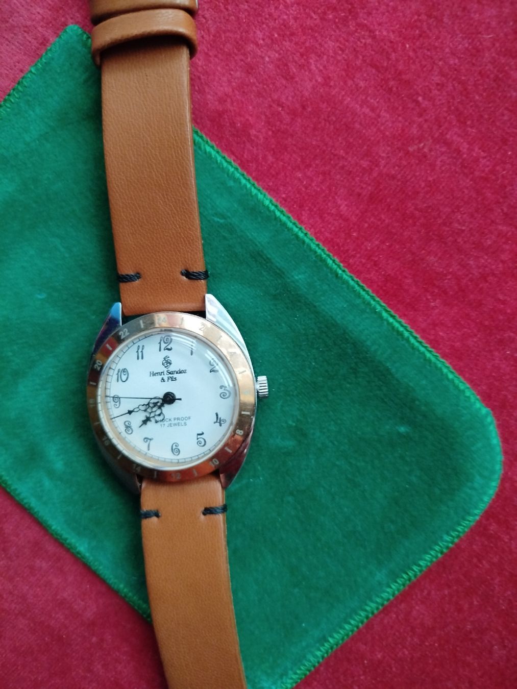 Montres: Herrenuhr H. Sandoz – D'occasion à Delémont par mos_9927