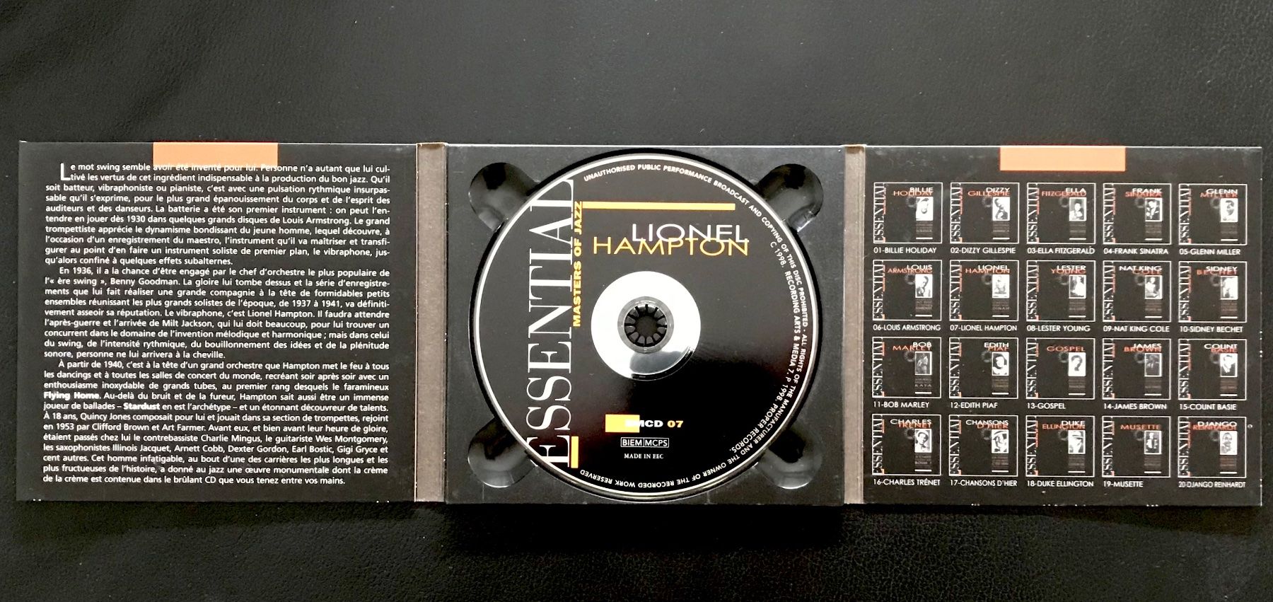 CD: CD Lionel Hampton - Lionel Hampton – Usato da Zürich venduto da tomakomai 3