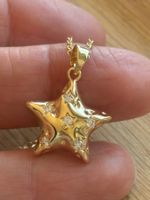 Luxus Elegante Edelsthal Zirkonia Kette Farbe : Gold / weiss
