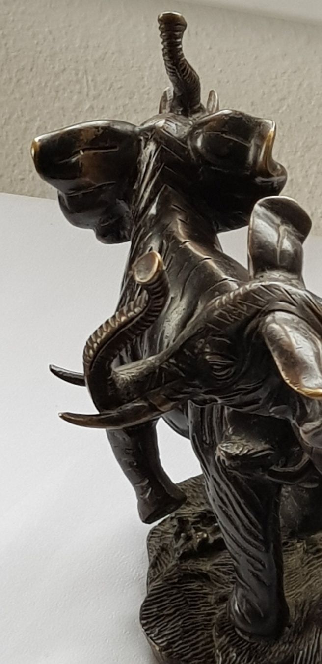 Statuette: Wiener Bronze 2 Elefanten – Usato da Dällikon venduto da Toyfan 4