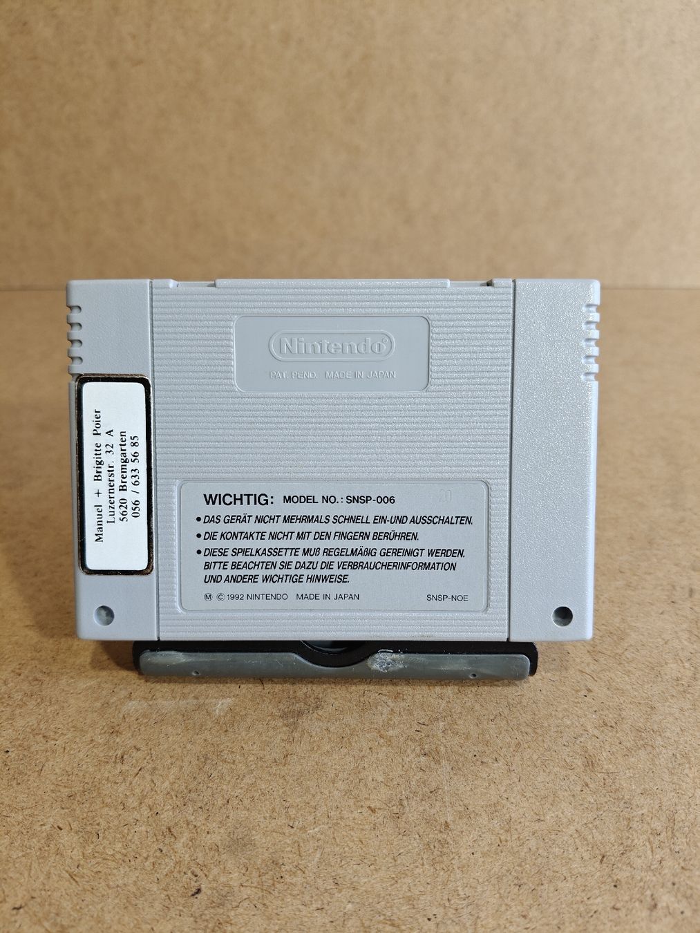 Nintendo Giochi: Parodius PAL Version mit Box SNES – Usato da Luzern venduto da MWi_9xw5 2