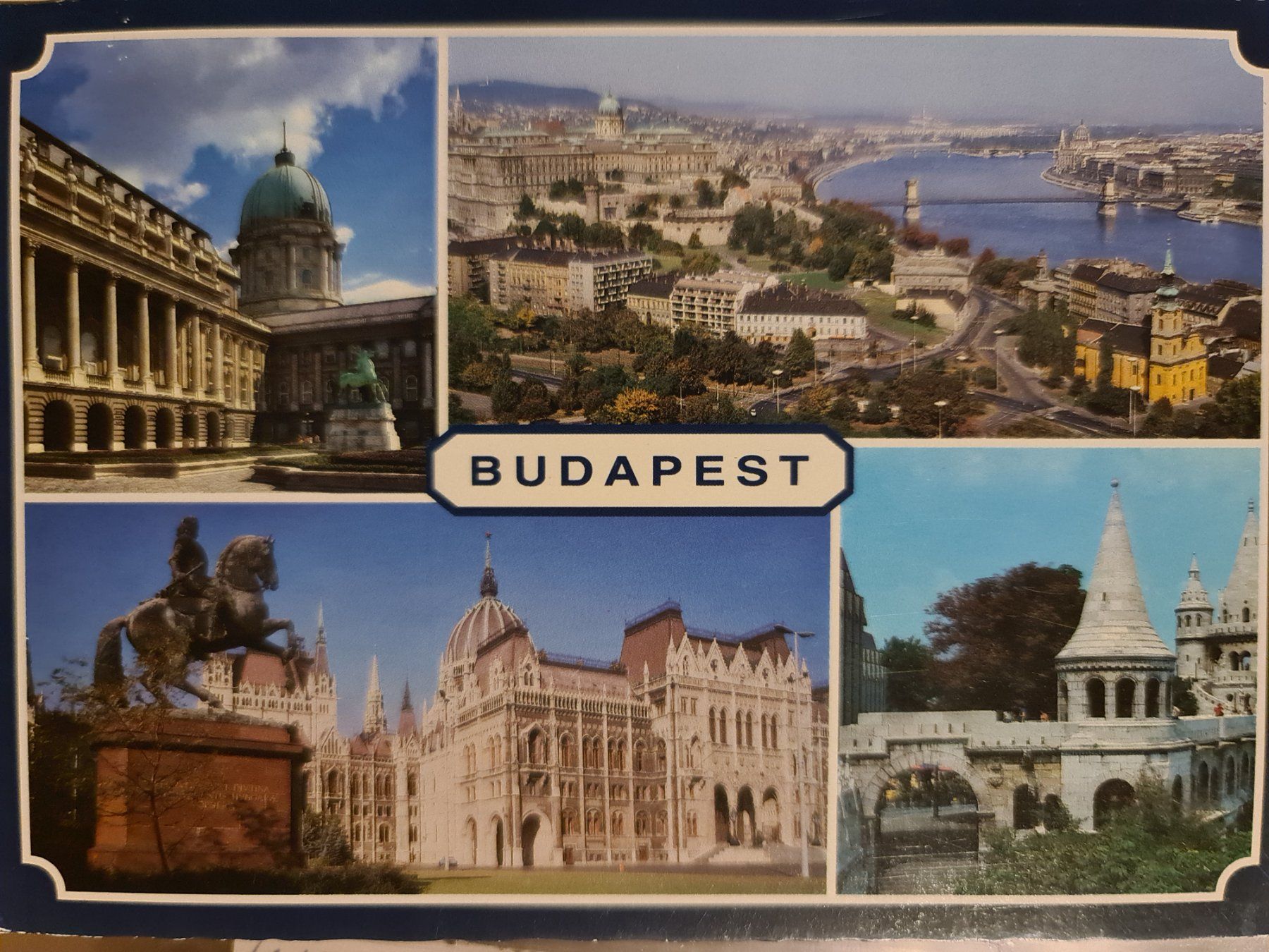 Ansichtskarten: Ansichtskarte Budapest Ungarn – Gebraucht aus Dintikon von Vexi