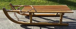 Holzschlitten