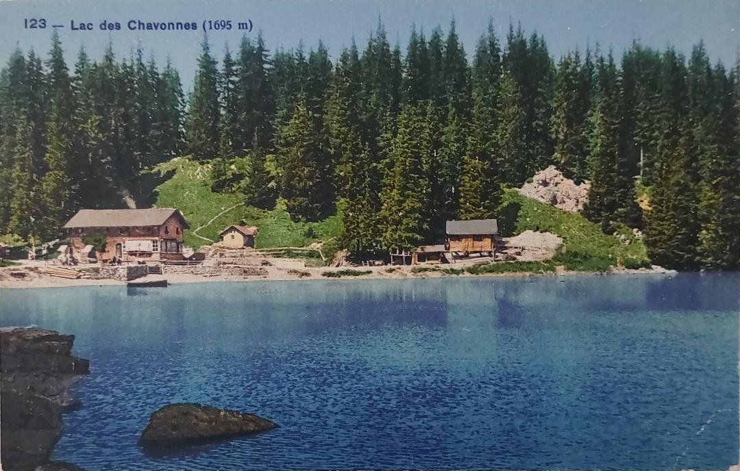 Ansichtskarten: LAC DES CHAVONNES - 1926 – Gebraucht aus Delémont von Domdom1