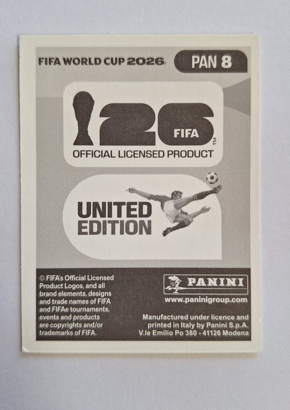Panini Carte collezionabili: Panini José Córdoba PAN 8 – Nuovo (secondo la descrizione) da Romanens venduto da Crocette 1