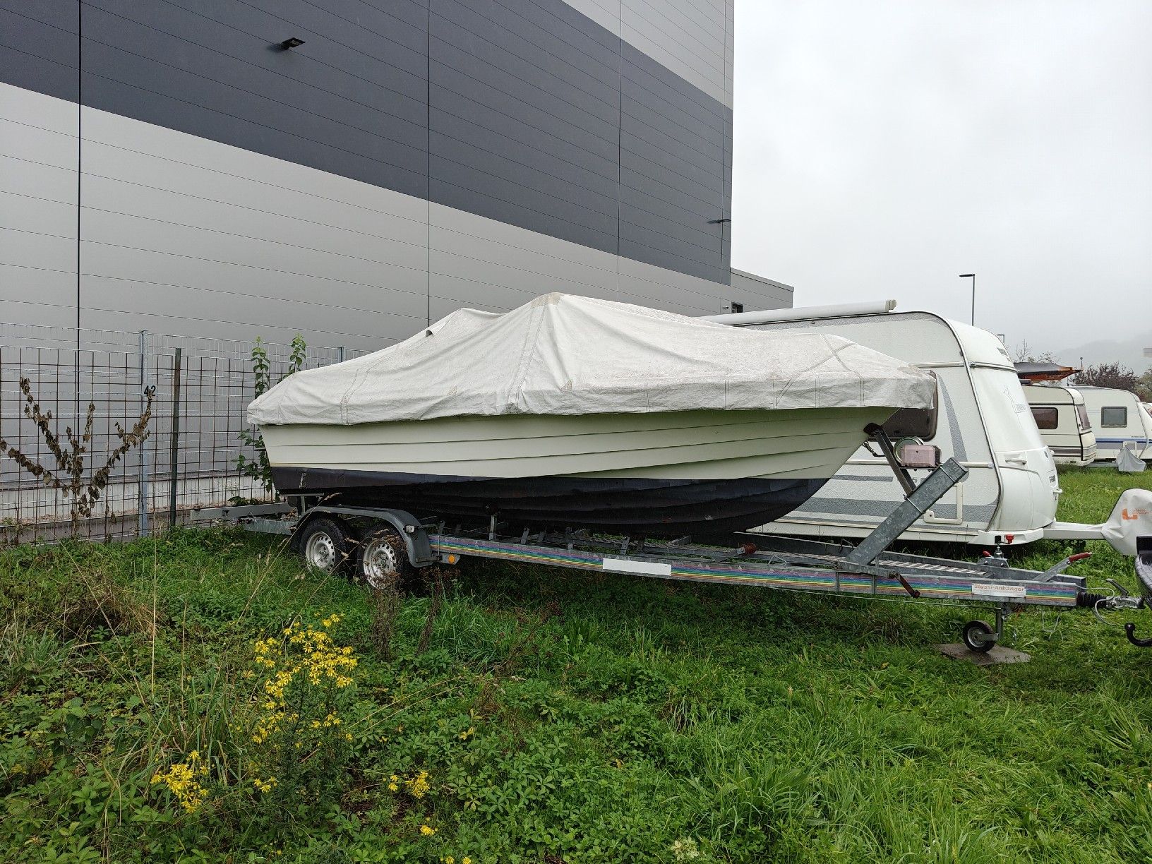 Barche: motorboot mit Bojenplatz und Trailer – Usato da Birsfelden venduto da Konstantin.4127 1