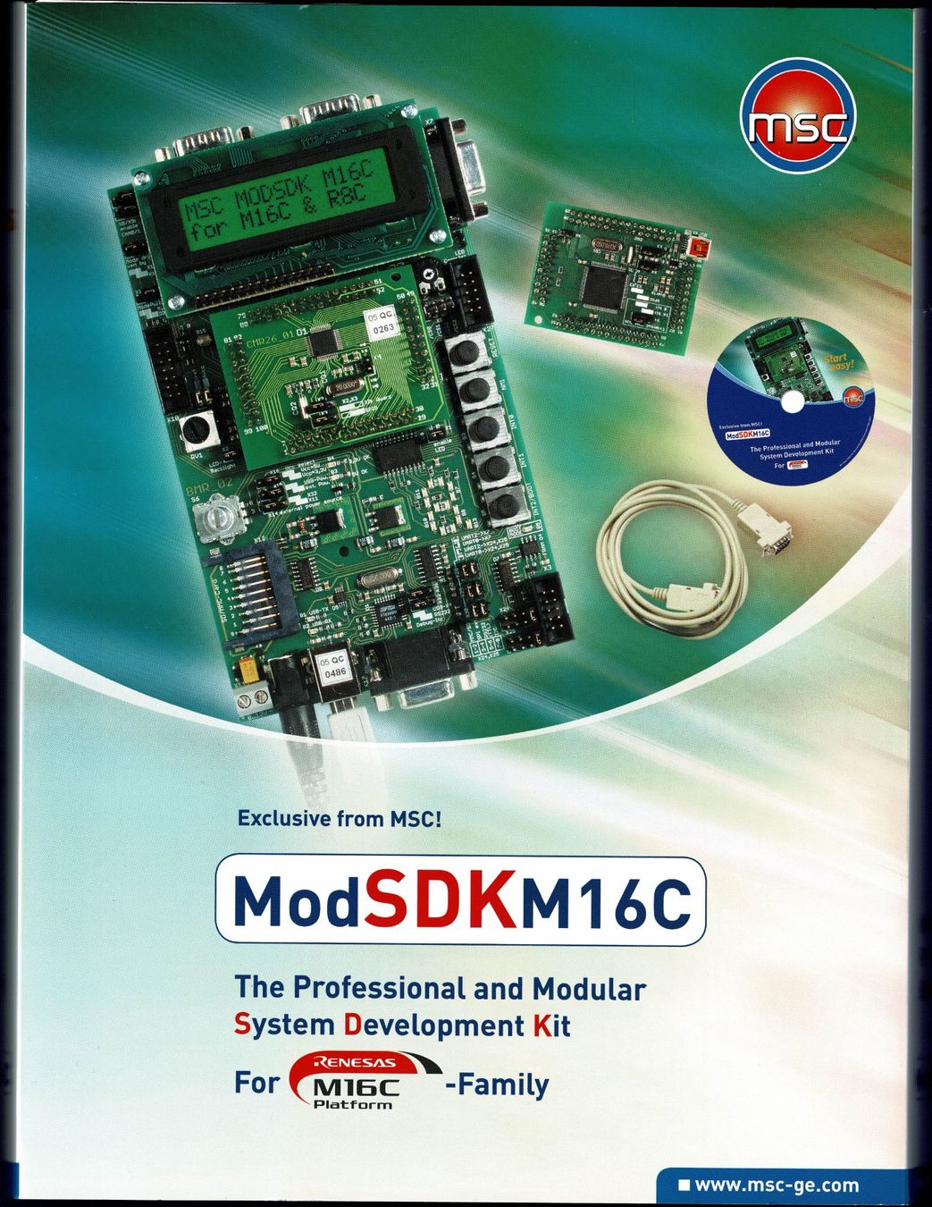 Componenti elettronici: RENESAS System Development Kit ModSDKM16C für CM16C63 uC – Nuovo (secondo la descrizione) da Hinwil venduto da RomRay